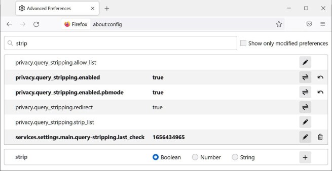 امن ترین مرورگر جهان با فعال کردن Query Parameter Stripping