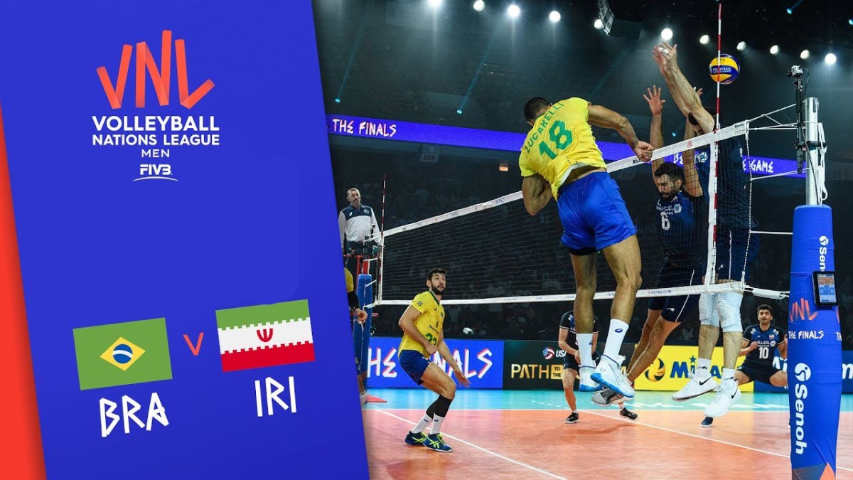 پخش زنده والیبال ایران برزیل 3 تیر 1401