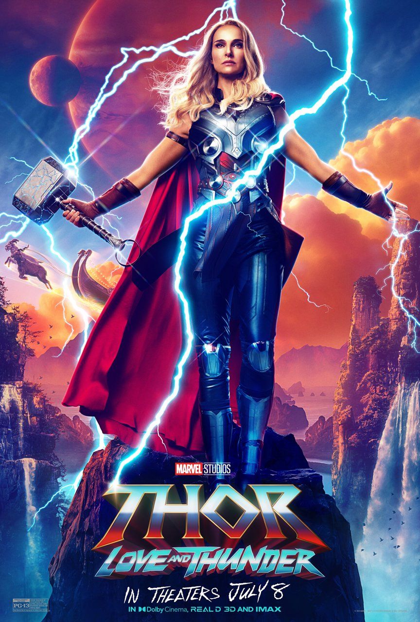 تیزر و پوسترهای جدید Thor: Love and Thunder منتشر شد