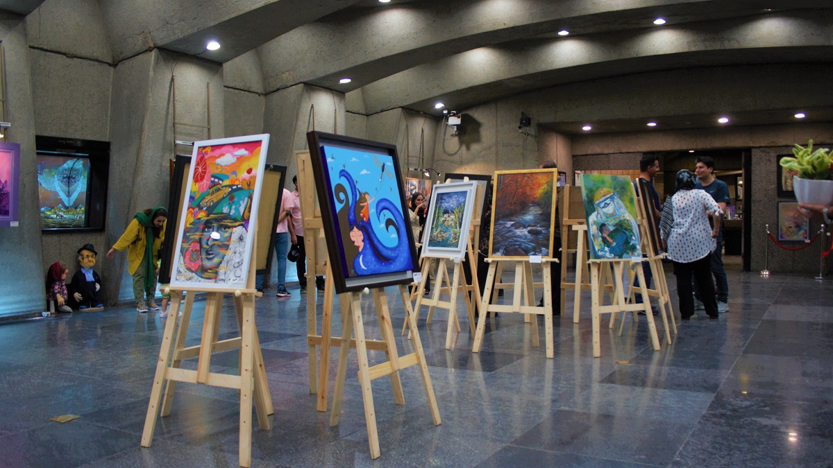 سومین دوره نمایشگاه رویای کودکی من در برج آزادی برگزار شد