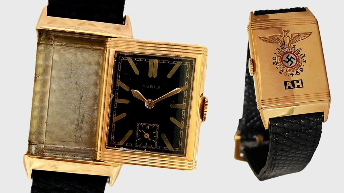 فروش ساعت مچی طلایی هیتلر ؛ بخشی از تاریخ نازی‌ها که کمتر از حد انتظار ارزش داشت