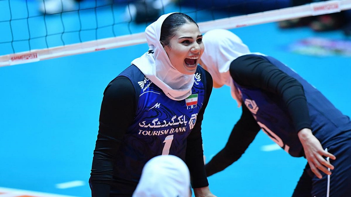 شادی زنان والیبالیست ایرانی در رختکن بعد از صعود به فینال [+فیلم]