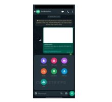 رابط کاربری قابلیت نظرسنجی در واتساپ