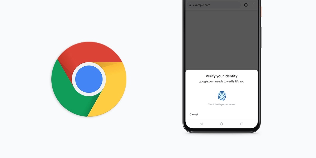 Password management in Chrome with biometric data;  Google's attractive security solution!