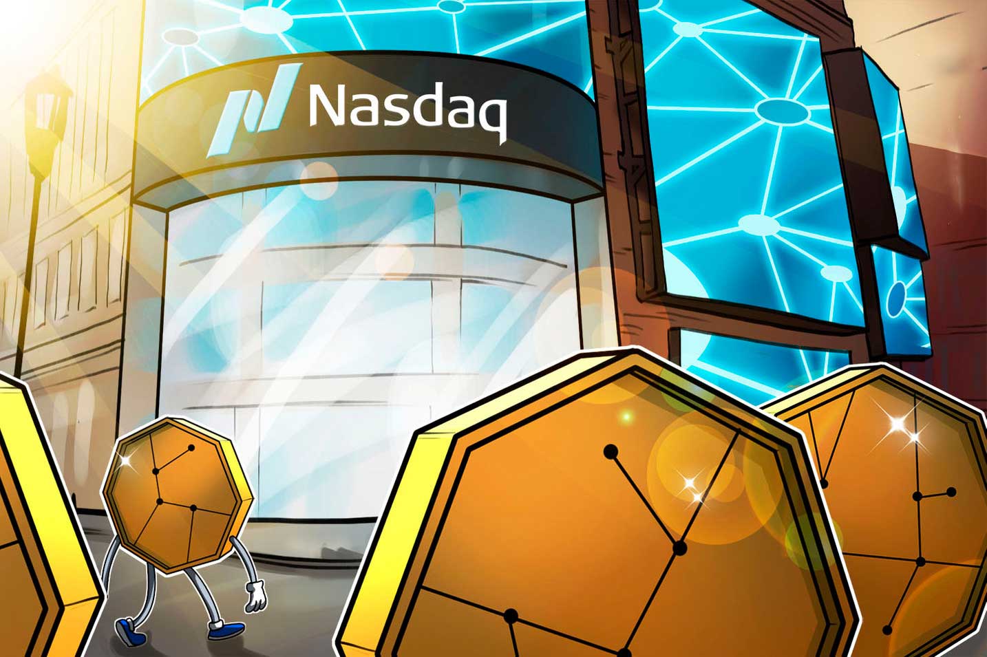 The presence of Nasdaq in the crypto market