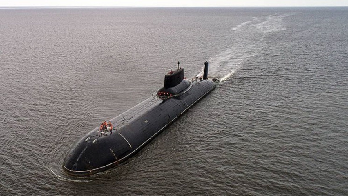 زیردریایی هسته‌ ای جدید روسیه رونمایی شد [+عکس]
