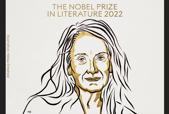 The winner of the 2022 Nobel Prize in Literature was announced