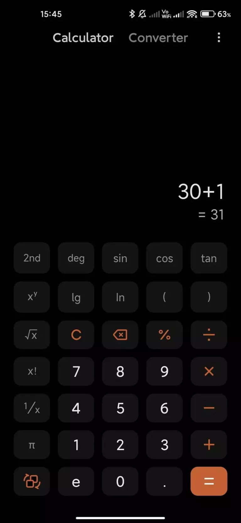 Redesigned MIUI 14 Calculator 