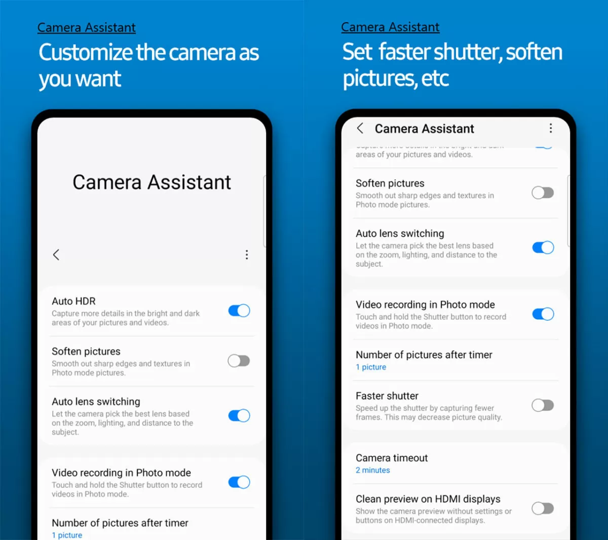 Samsung Camera Assistant