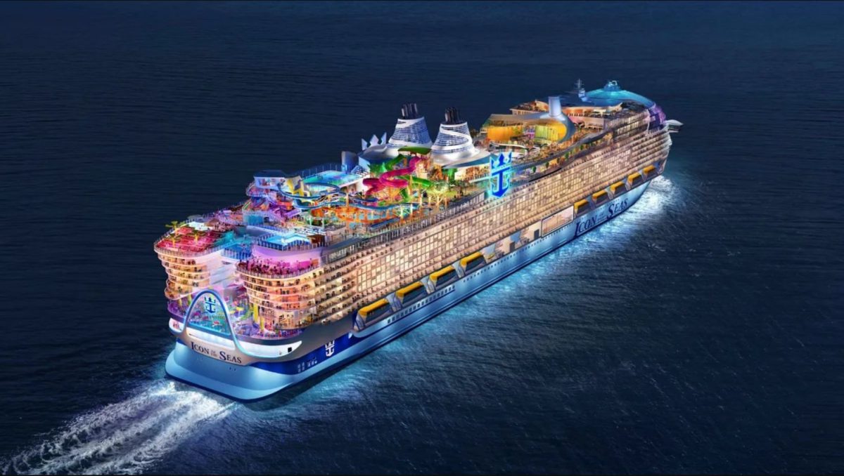 The unveiling of the largest cruise ship in the world: Bride of the Seas