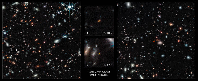 کشف قدیمی‌ترین کهکشان توسط جیمز وب [+ تصاویر]