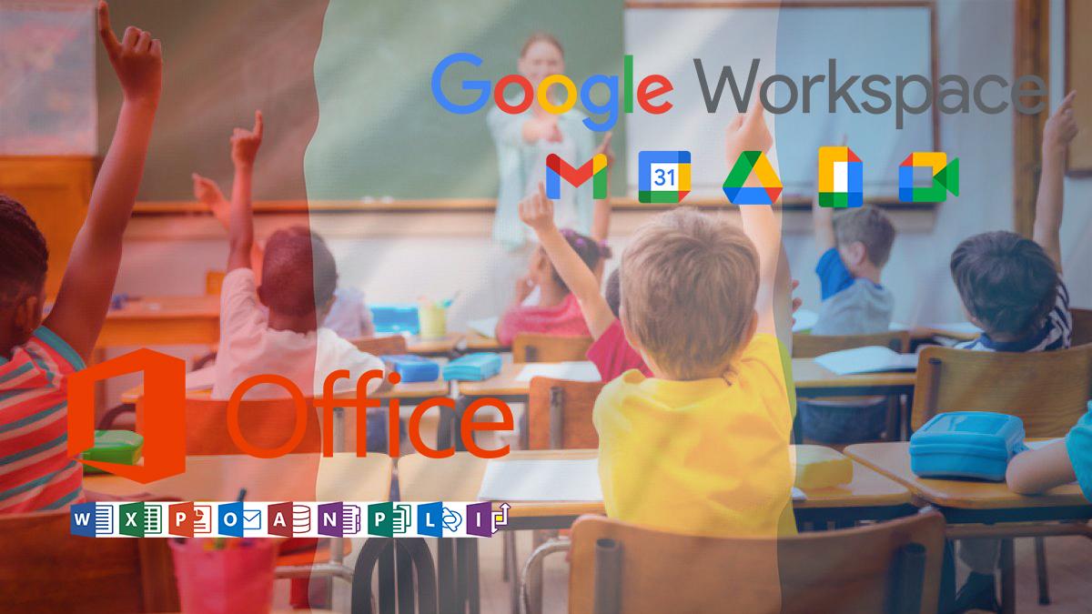 ممنوعیت استفاده از محصولات گوگل و مایکروسافت در مدارس فرانسه