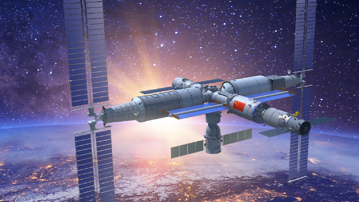 ایستگاه فضایی چین با اتصال آخرین ماژول کامل شد