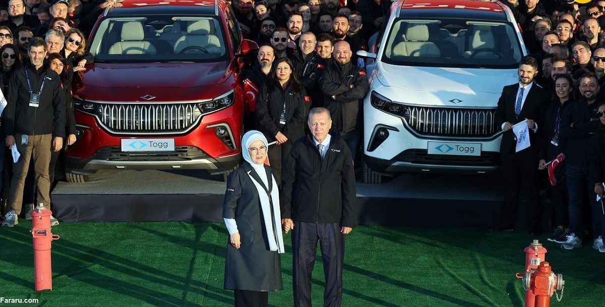 The unveiling of Turkey's first national car