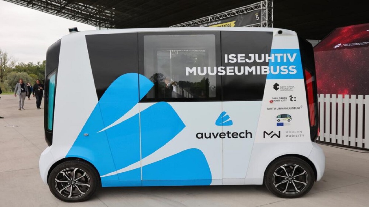نسل جدید اتوبوس های خودران با سنسورهای لیدار در استونی معرفی شد