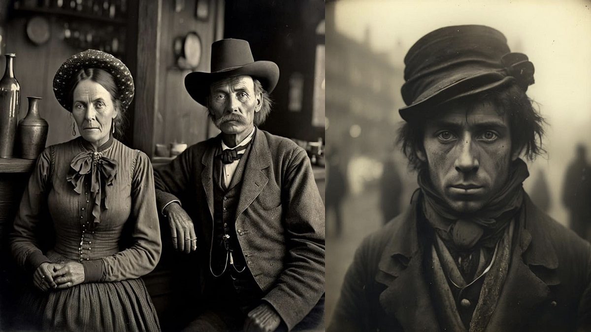 تصاویر هوش مصنوعی از مردم قرن نوزدهمی ؛ سفری با Midjourney به دل تاریخ