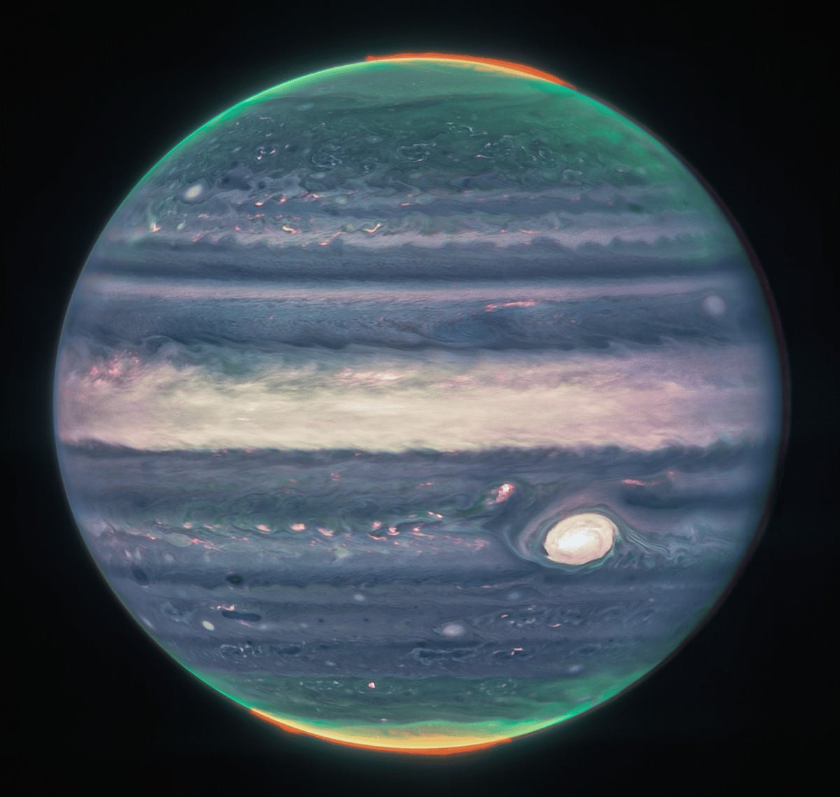 شفق‌های قطبی مشتری - Jupiter's Auroras