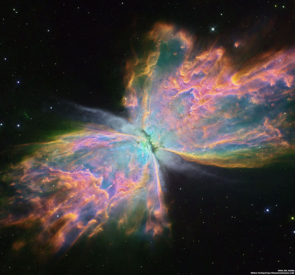 سحابی پروانه - Butterfly Nebula