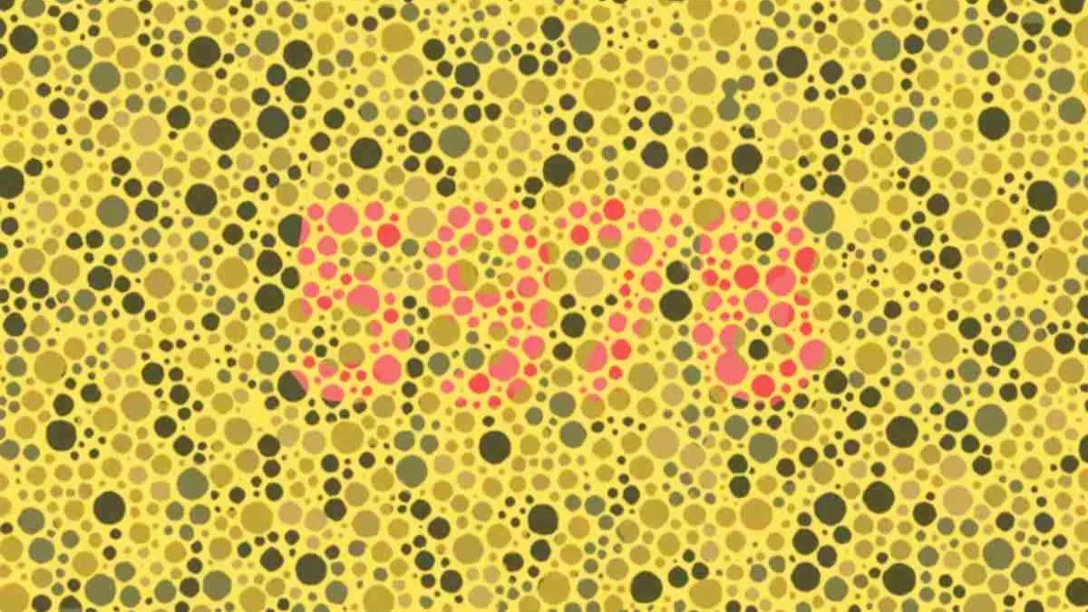 تست بینایی : اگر کور رنگی ندارید می‌توانید عدد داخل تصویر را تشخیص دهید [+ جواب معما]