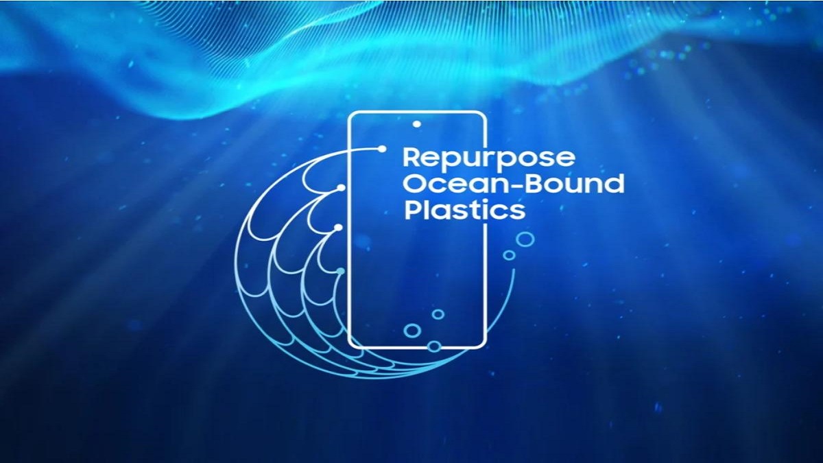 تمام مواد اولیه تولید گوشی‌های سامسونگ از پلاستیک 100 درصد بازیافتی تهیه می‌شود