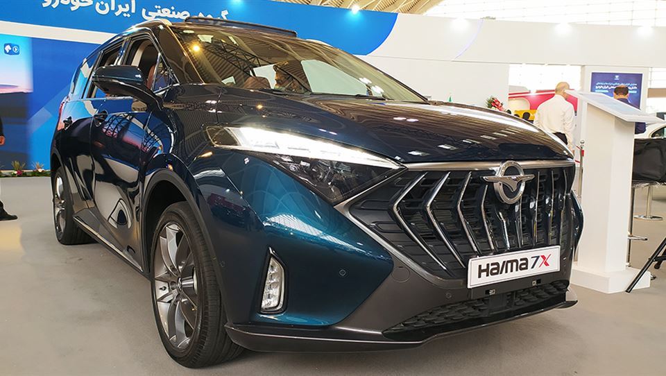 هایما 7X خودروی جدید ایران‌خودرو معرفی شد