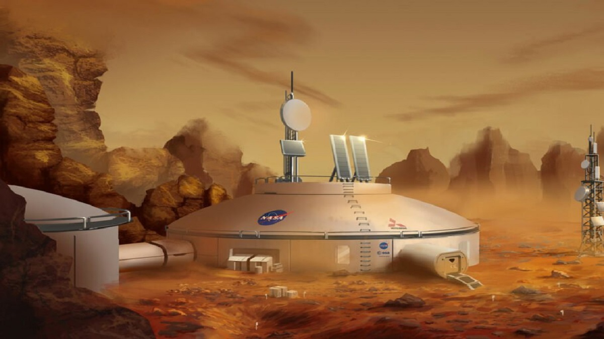 طرح اولیه اقامتگاه فضانوردان ناسا در مریخ رونمایی شد [+فیلم]