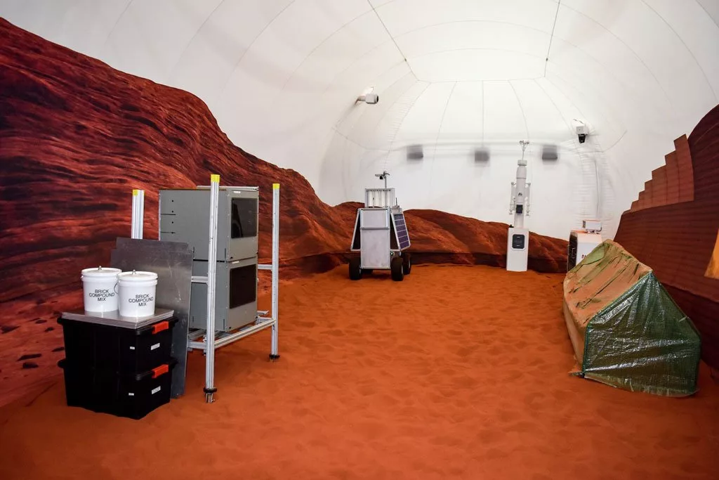 طرح اولیه اقامتگاه فضانوردان ناسا در مریخ رونمایی شد