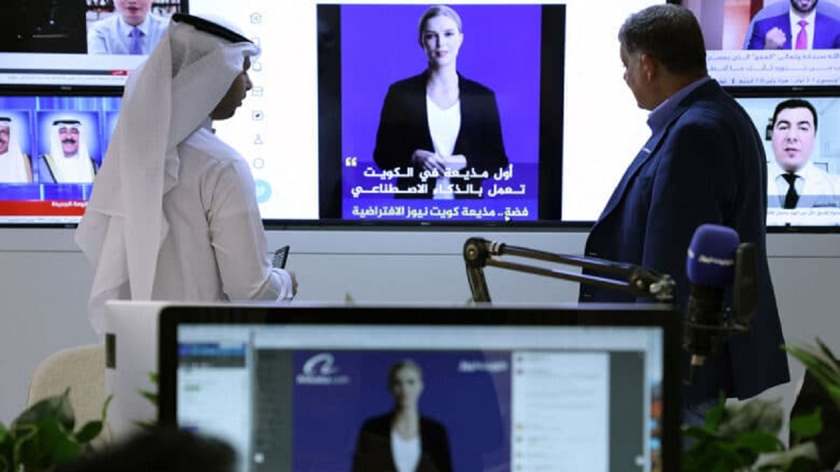نخستین مجری خبر هوش مصنوعی کویت معرفی شد [+ویدیو]
