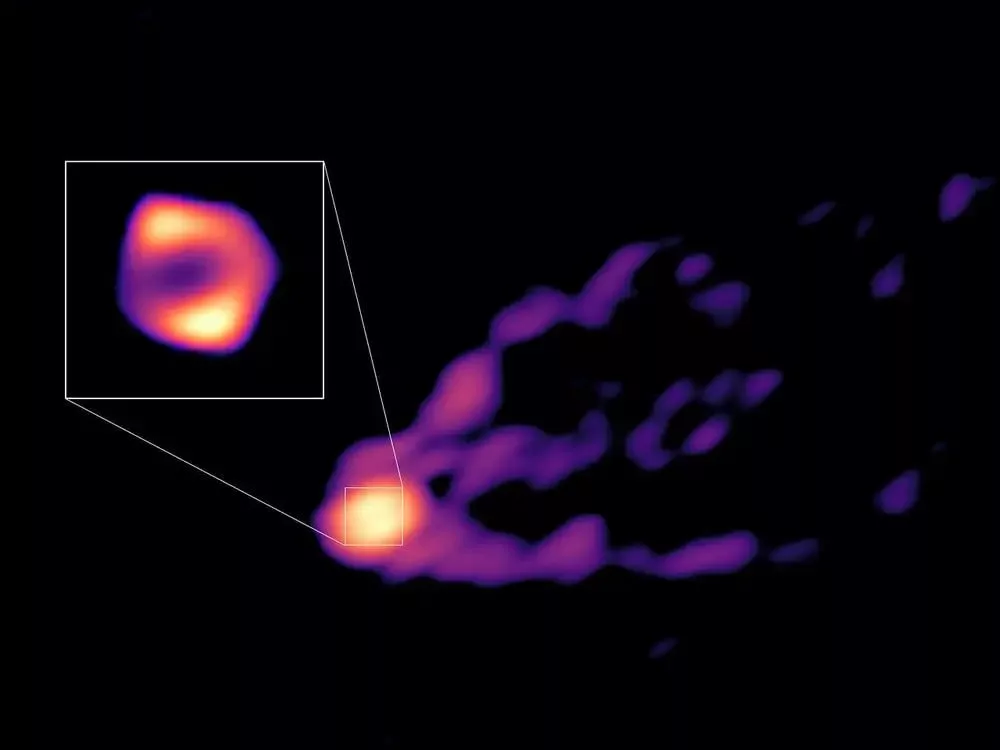 نخستین تصویر از یک سیاهچاله کلان جرم ثبت شد