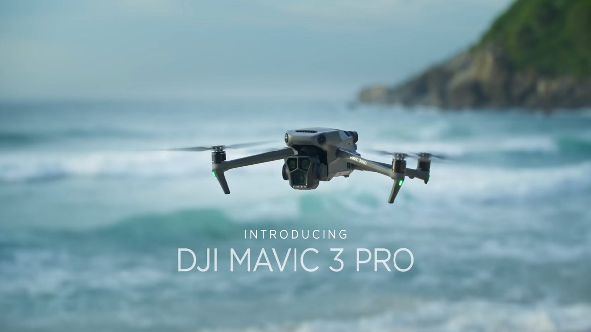 پهپاد پرچمدار DJI Mavic 3 Pro با سه دوربین و قیمت سرسام‌آور رونمایی شد