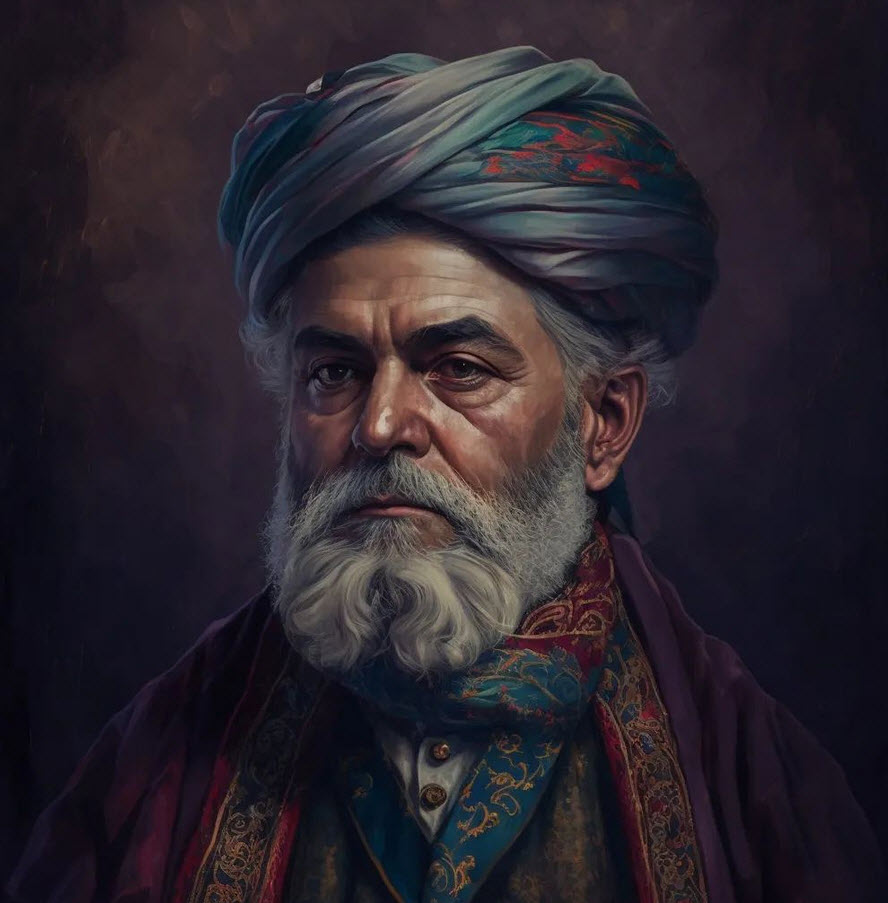بازسازی چهره شاعران بزرگ ایرانی توسط هوش مصنوعی ؛ از رودکی تا فردوسی [+فیلم و عکس]