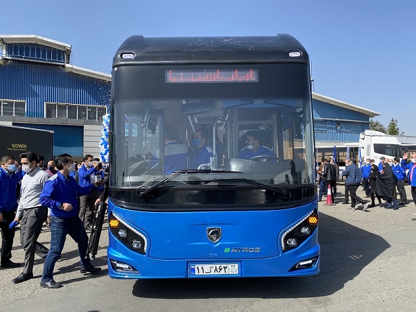 اتوبوس برقی ایرانخودرو دیزل