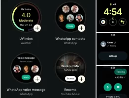 نسخه آزمایشی واتساپ برای Wear OS 3 ارائه شد
