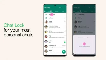 قابلیت قفل کردن چت‌ها در واتساپ در دسترس قرار گرفت