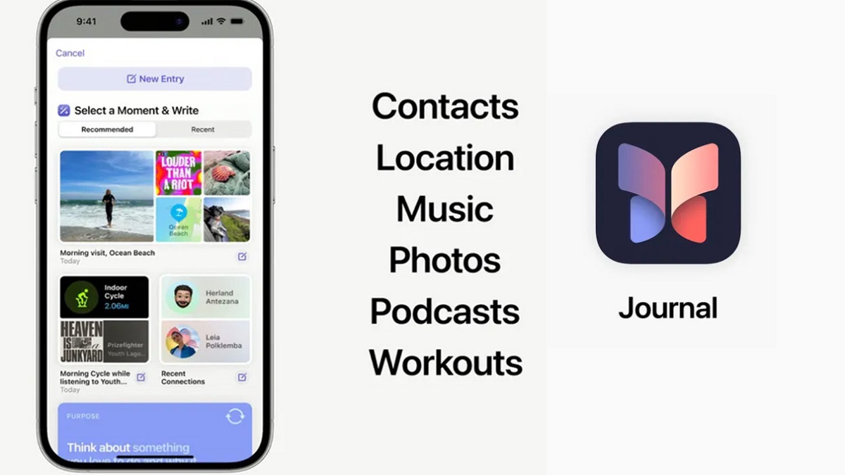 اپلیکیشن جدید Journal اپل برای iOS 17 معرفی شد