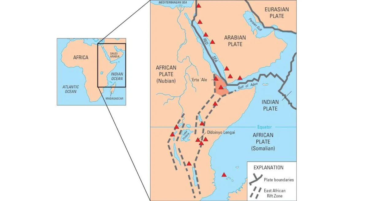 احتمال تقسیم شدن آفریقا به دو بخش وحود دارد