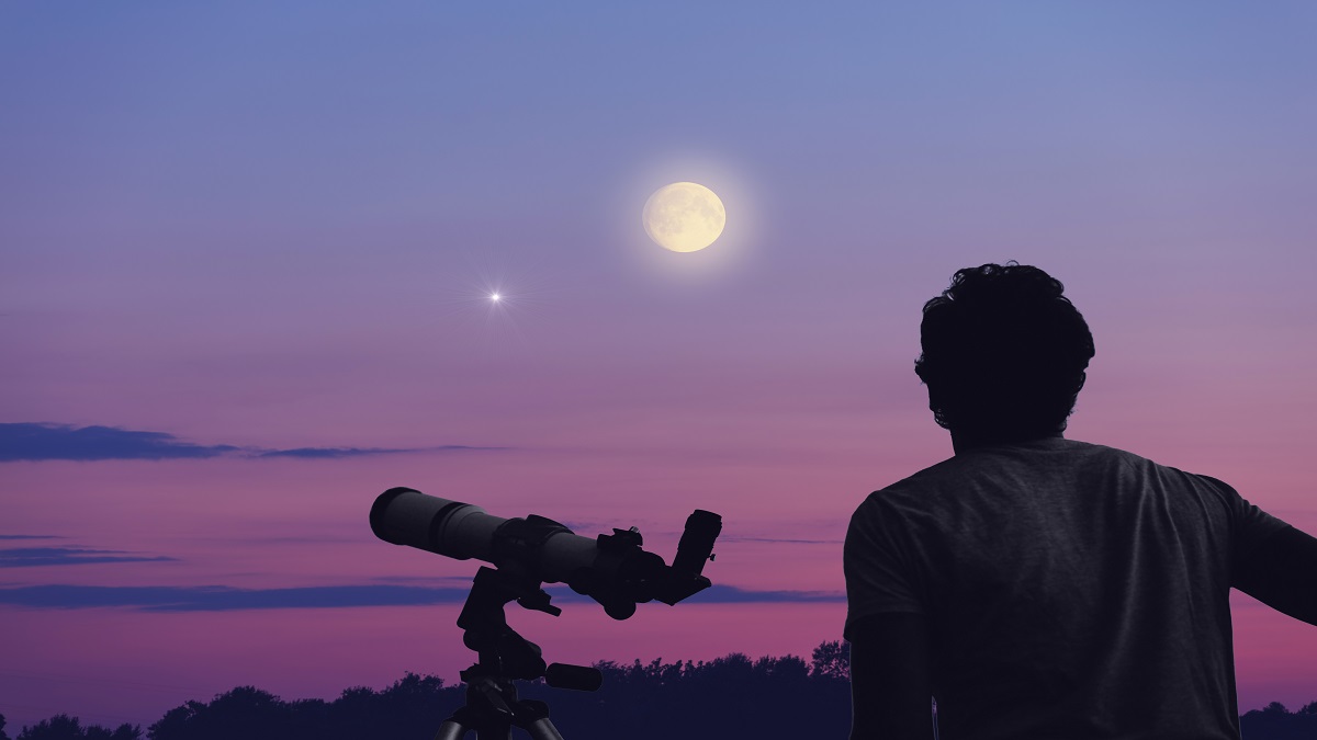 تماشا کنید: تصویر خیره‌کننده حرکت ماه در طول 30 روز [+عکس]