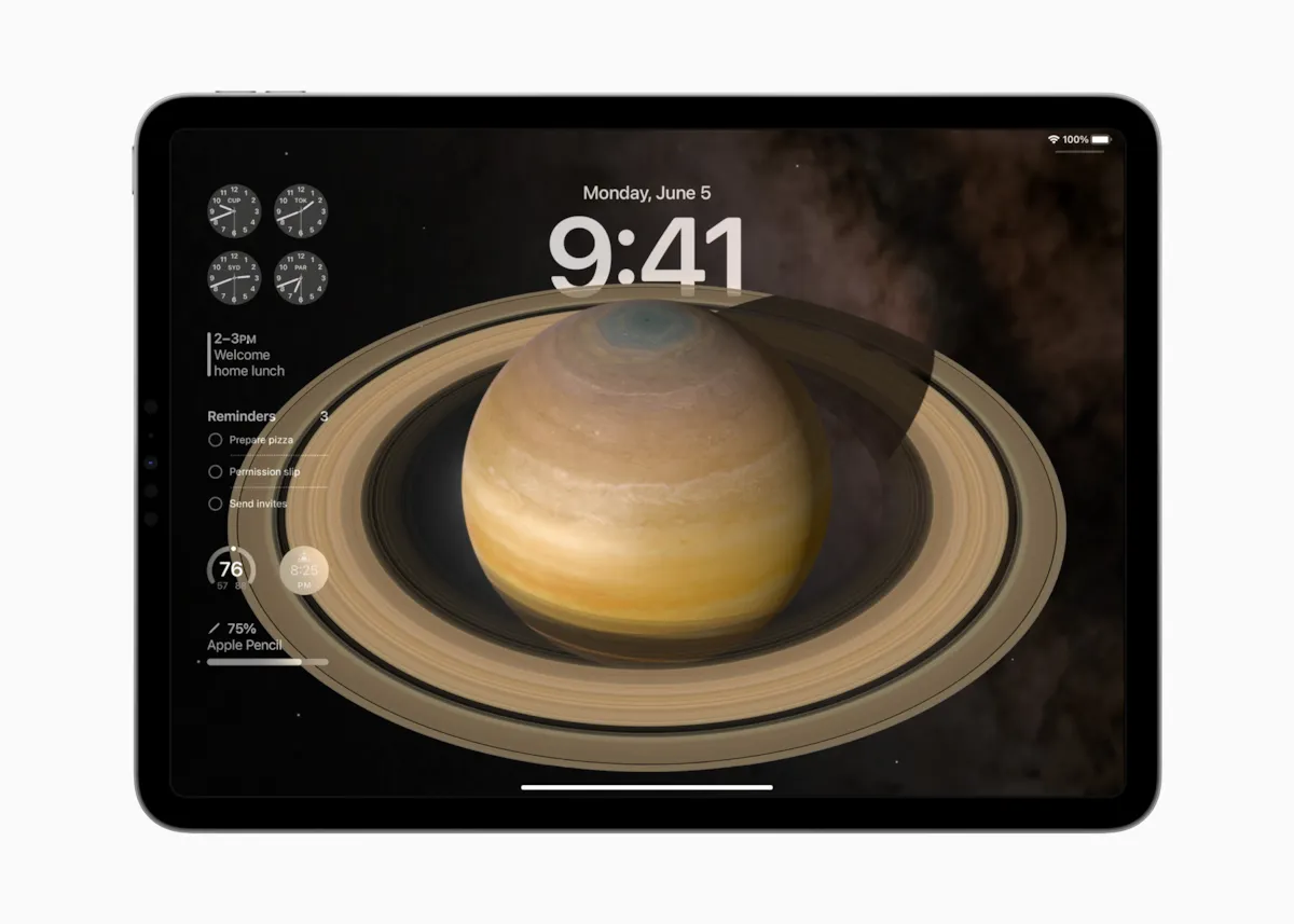 سیستم عامل iPadOS 17 معرفی شد