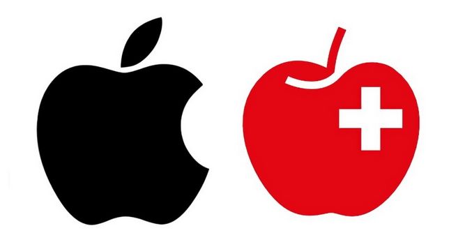 شکایت اپل از یک شرکت سوئیسی به خاطر لوگوی سیب