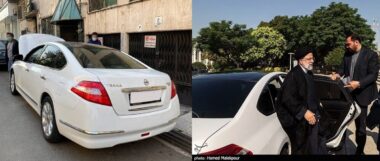 ماشین رئیسی برای حضور در مجلس خبرساز شد