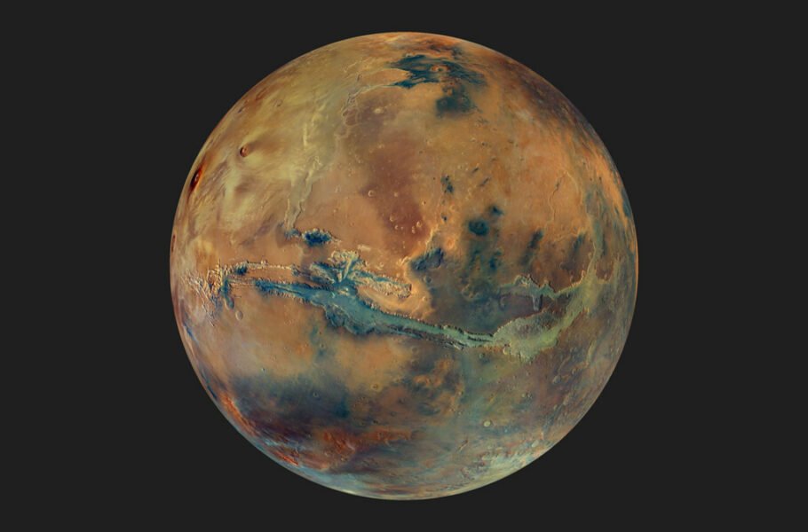 متفاوت‌ترین عکس مریخ توسط سازمان فضایی اروپا منتشر شد