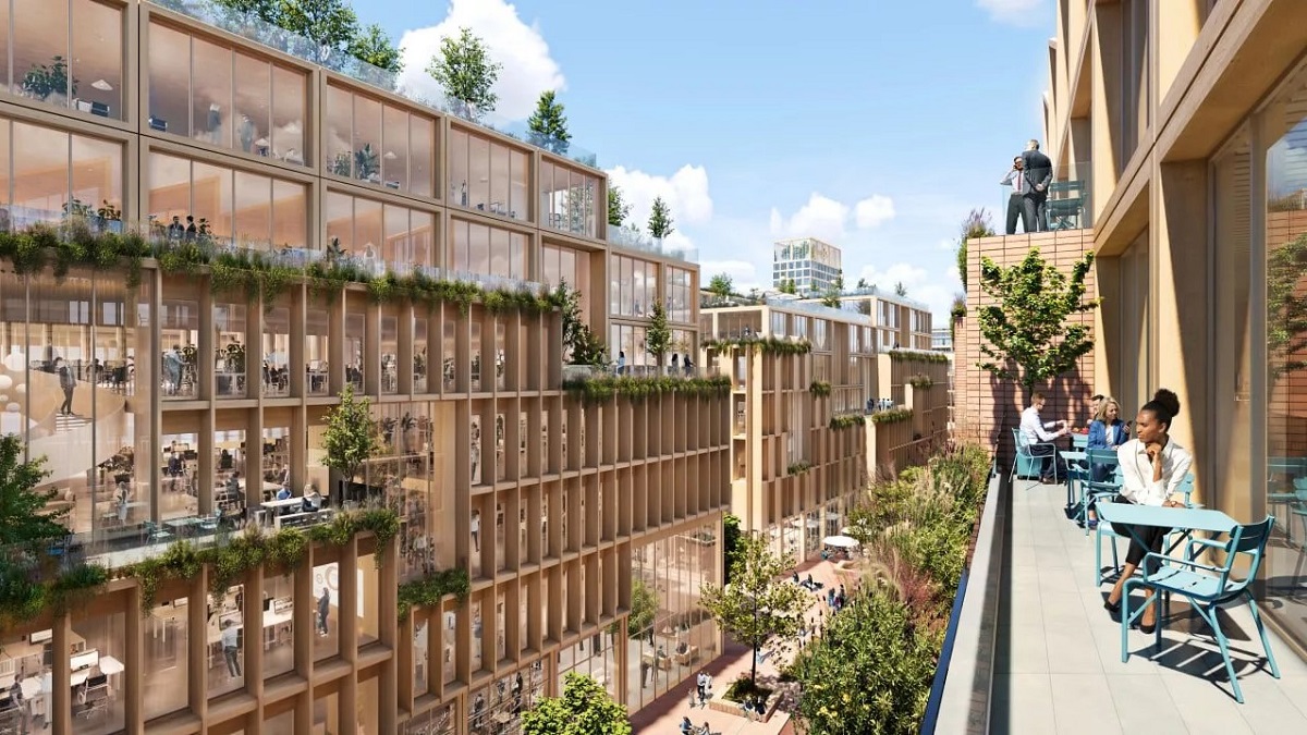 نخستین شهر کاملا چوبی جهان در استکهلم سوئد ساخته می‌شود