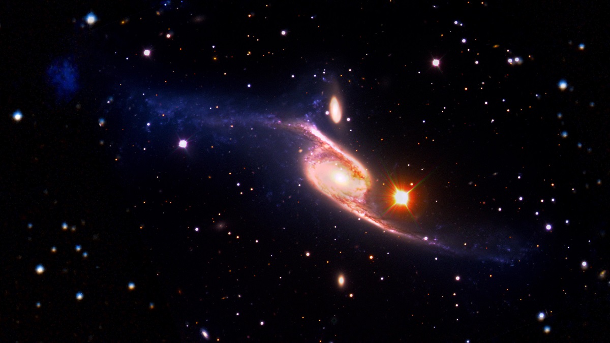 کشف یک کهکشان در کیهان اولیه توسط تلسکوپ جیمز وب
