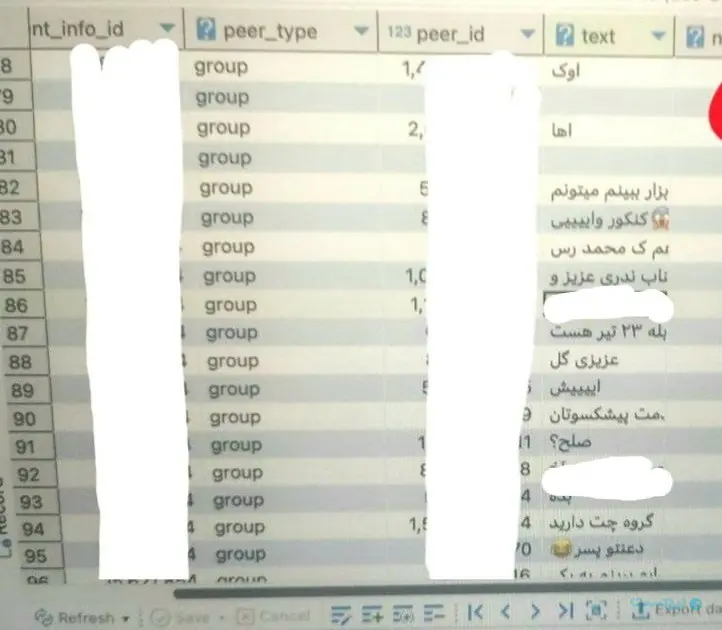 دسترسی کارمندان بله به گفتگوهای شخصی کاربران