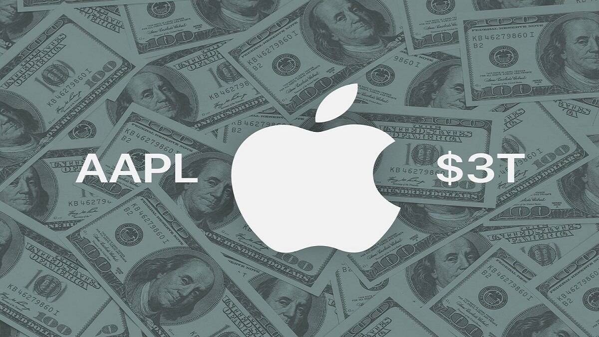 اپل بار دیگر نخستین شرکت 3 تریلیون دلاری جهان شد