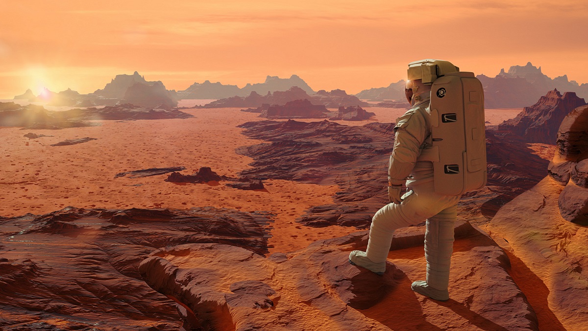 تصاویر زندگی انسان در مریخ ؛ جامعه بشری در سیاره سرخ چگونه خواهد بود؟