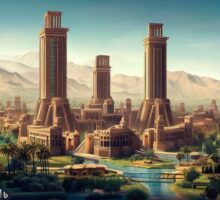 تصاویر کرج در سال 1602 از دید هوش مصنوعی