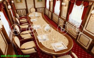 قطار لاکچری ولادیمیر پوتین رویت شد