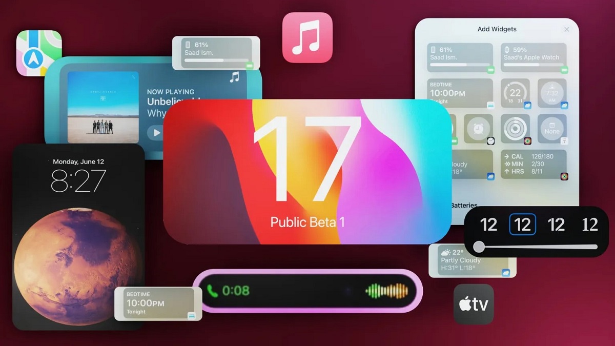 نخستین بتای عمومی iOS17 منتشر شد