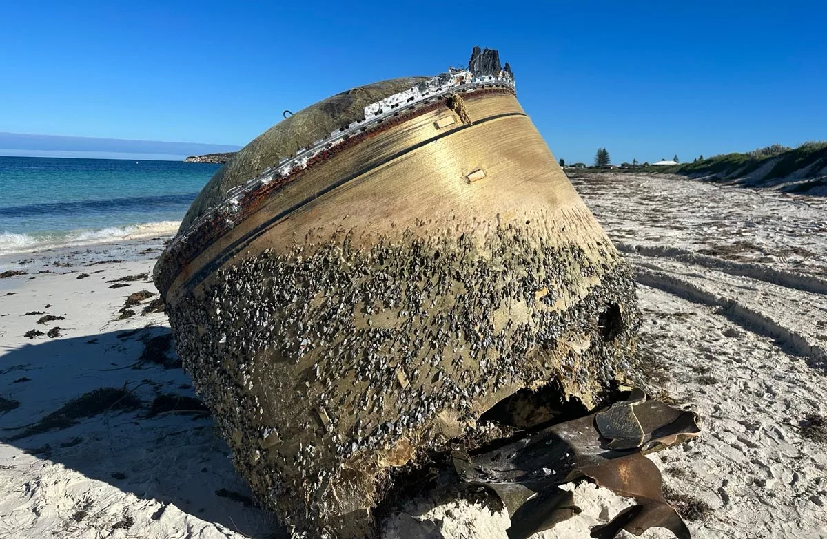 کشف یک شی مرموز با منشا نامشخص در سواحل استرالیا